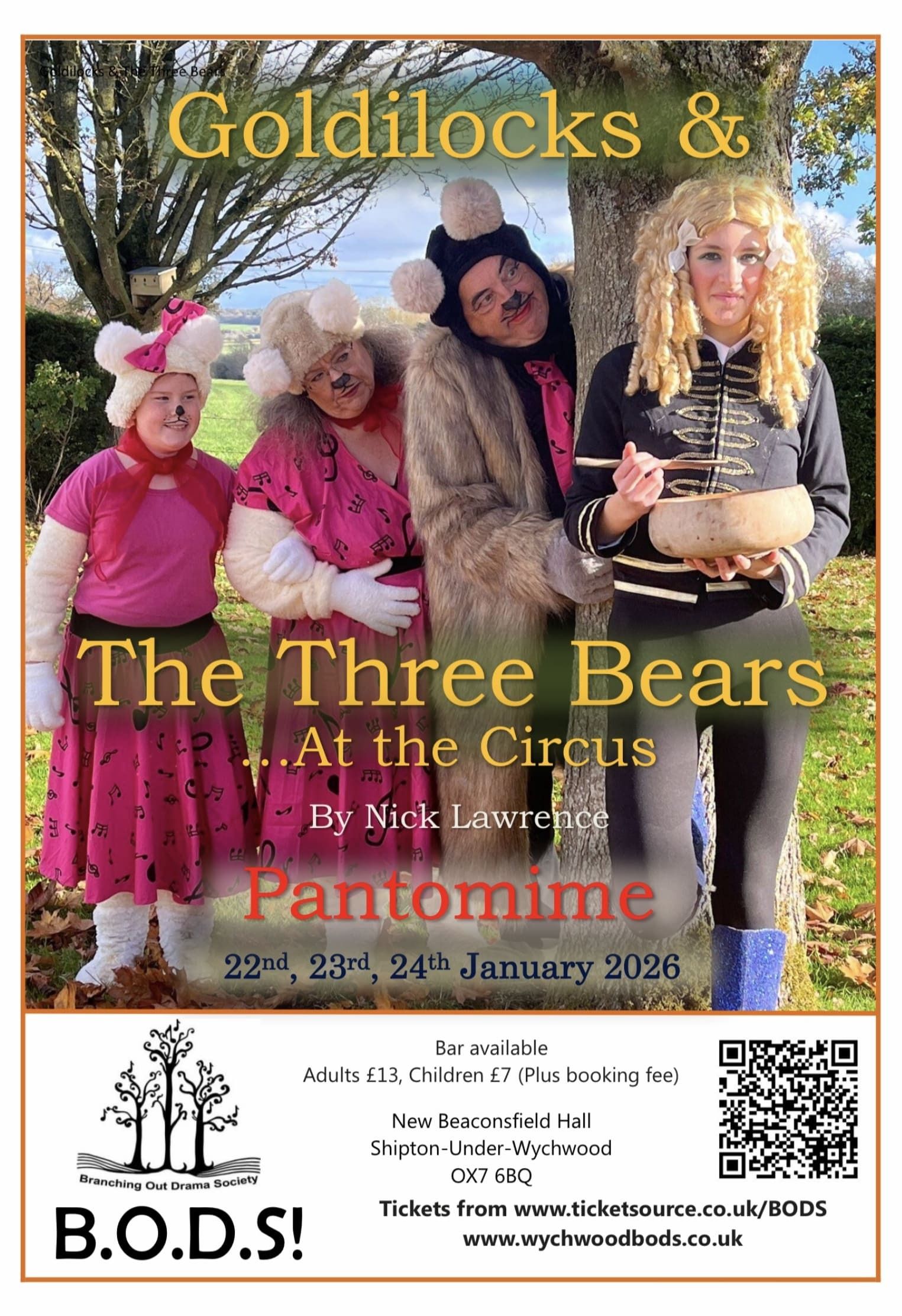 Theatre production poster